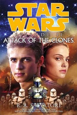 Star Wars Episode II: Attack of the Clones novelization cover