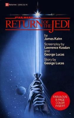 Star Wars Episode VI: Return of the Jedi novelization cover