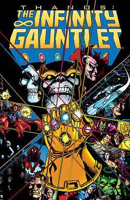 Infinity Gauntlet comic cover