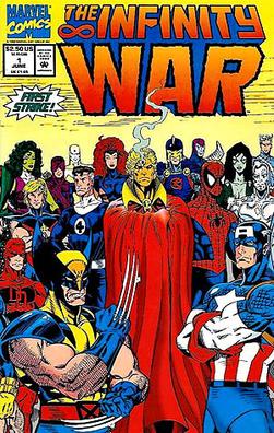 Infinity War: The Infinity Watch comic cover