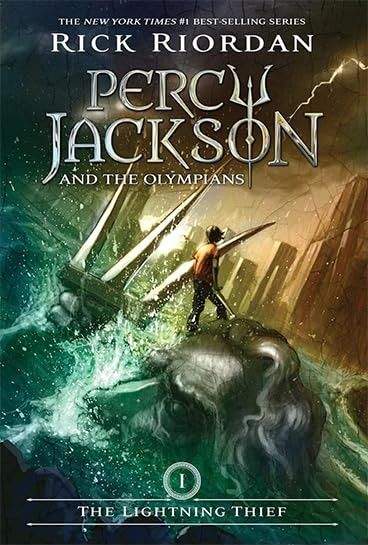 Percy Jackson and the Olympians: The Lightning Thief cover