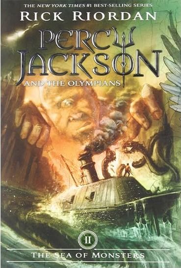 Percy Jackson and the Olympians: The Sea of Monsters cover
