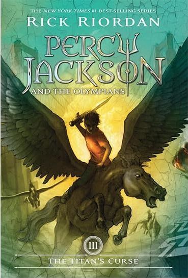 Percy Jackson and the Olympians: The Titan's Curse cover