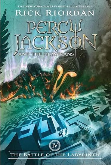 Percy Jackson and the Olympians: The Battle of the Labyrinth cover