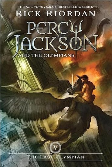 Percy Jackson and the Olympians: The Last Olympian cover