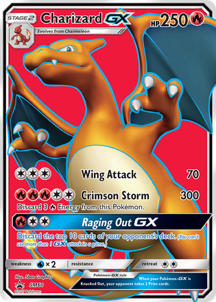 Charizard GX, SM Black Star Promos SM60