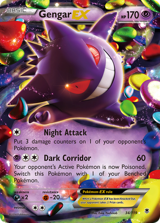 Gengar EX, Phantom Forces 34/119