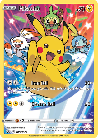 Pikachu, SWSH Black Star Promos SWSH020