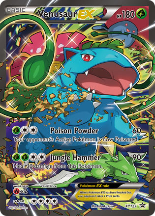 Venusaur EX, XY Black Star Promos XY123